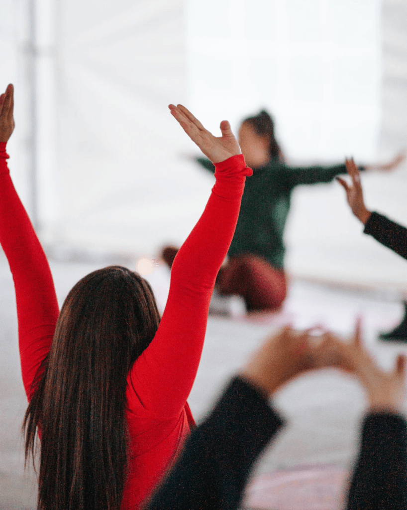 Private Yoga Session with Tiffany Chinapen | Rosewater Art Psychotherapy